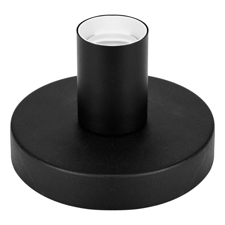 Aigostar - Bordlampe 1xE27/60W/230V sort