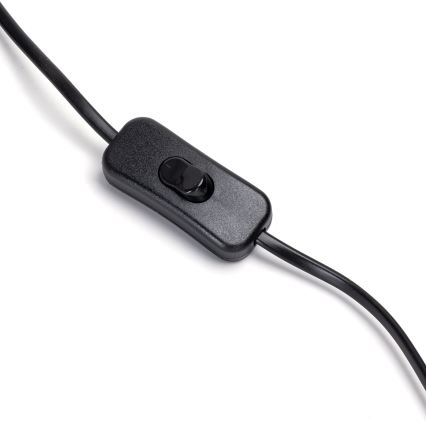 Aigostar - Bordlampe 1xE27/60W/230V sort