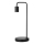 Aigostar - Bordlampe 1xE27/60W/230V sort