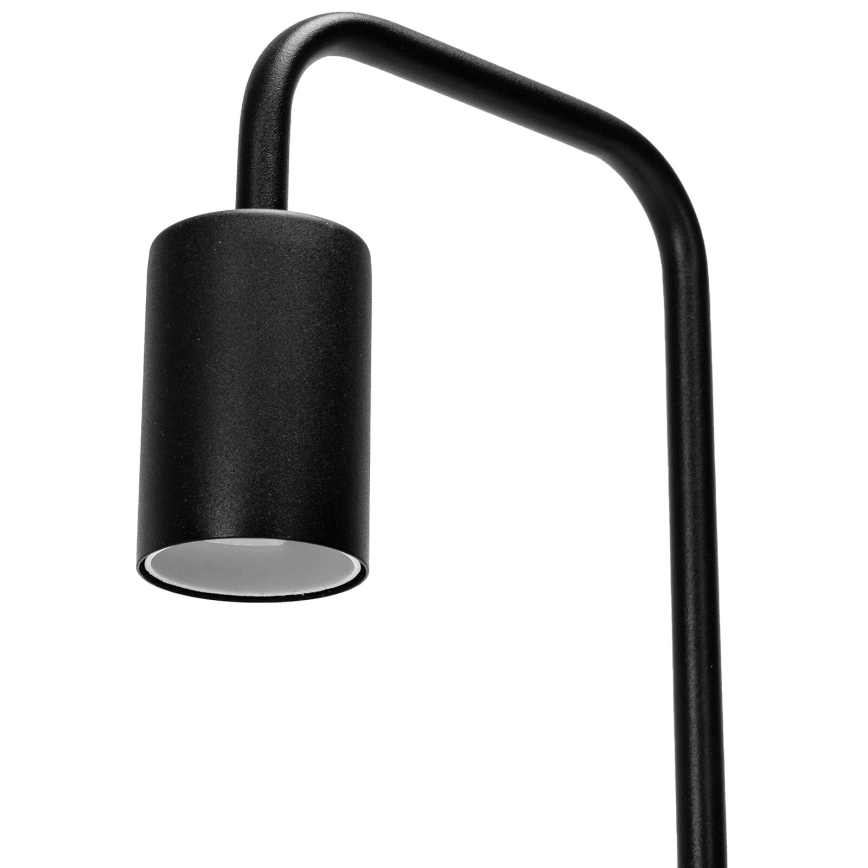 Aigostar - Bordlampe 1xE27/60W/230V sort