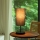 Aigostar - Bordlampe med USB-port 1xE27/40W/230V sort