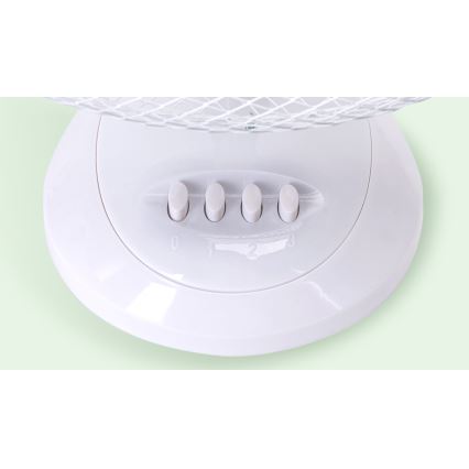 Aigostar - Bordventilator 40W/230V hvid