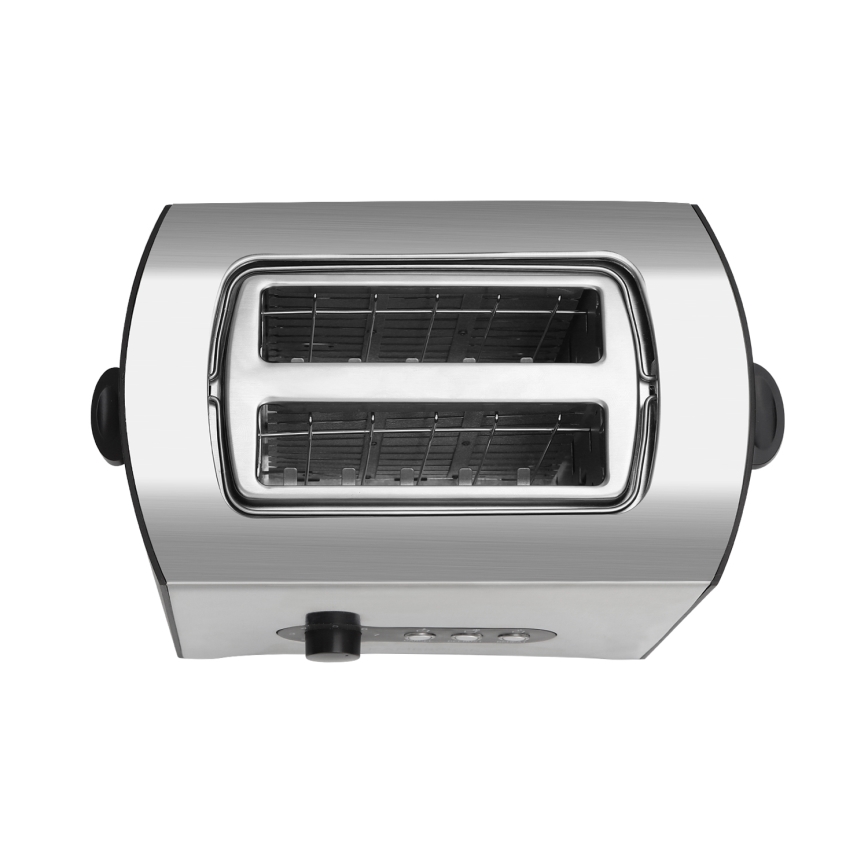 Aigostar - Brødrister med 2 åbninger 900W/230V mat krom