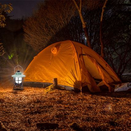 Aigostar - Bærbar LED campinglampe dæmpbar og genopladelig LED/3W/3,7V