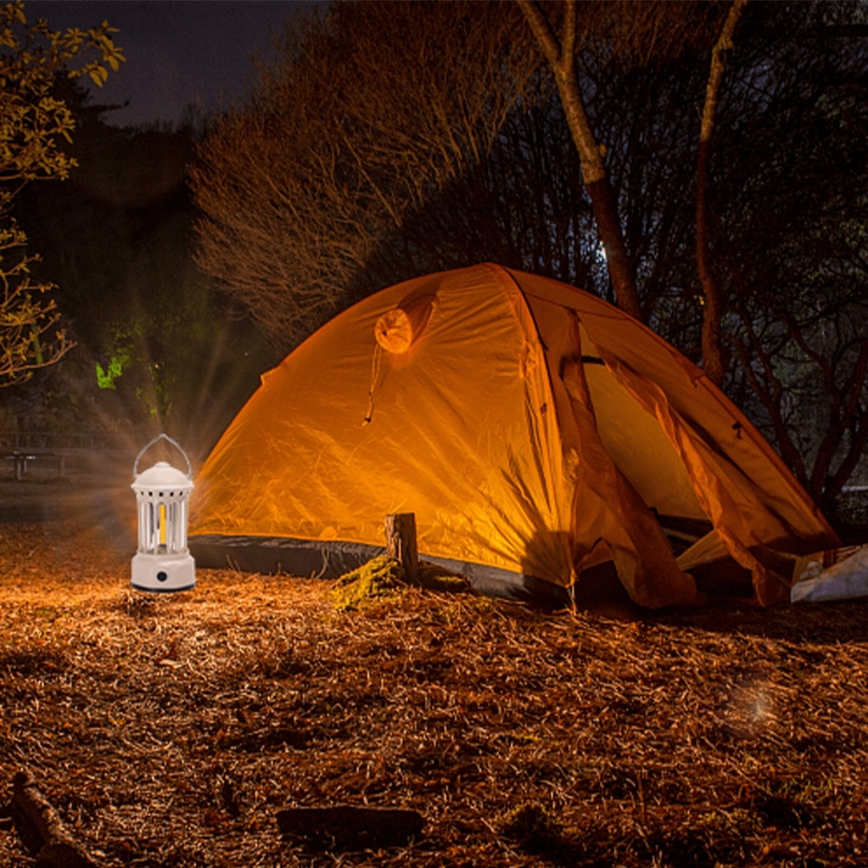 Aigostar - Bærbar LED campinglampe LED/3W/3xAA