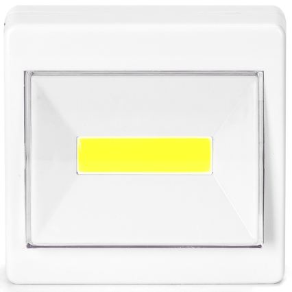 Aigostar - Bærbar LED-natlampe LED/3xAAA 6500K