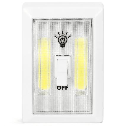 Aigostar - Bærbar LED-natlampe LED/3xAAA 6500K