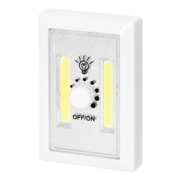 Aigostar - Bærbar LED-natlampe LED/3xAAA 6500K