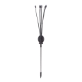 Aigostar - Dekorativ LED solcellelampe LED/0,04W/1,2V 68,5 cm 300 mAh 2700K IP44