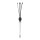 Aigostar - Dekorativ LED solcellelampe LED/0,04W/1,2V 68,5 cm 6500K IP44 300 mAh