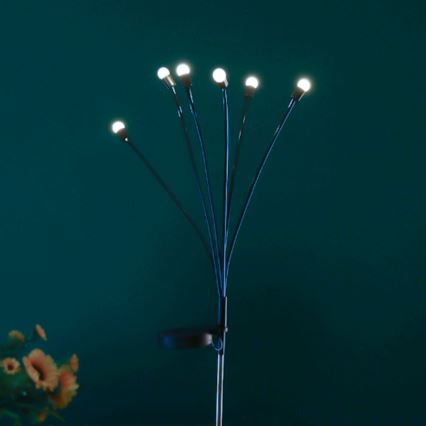 Aigostar - Dekorativ LED solcellelampe LED/0,04W/1,2V 68,5 cm 6500K IP44 300 mAh