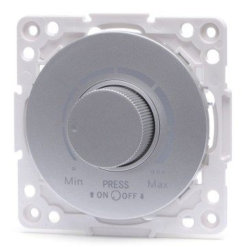 Aigostar - Drejbar dimmer 300W/230V sølv
