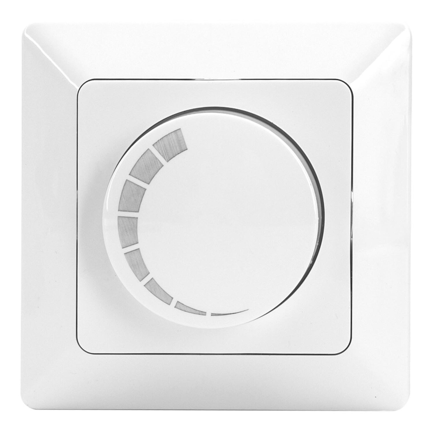 Aigostar - Drejelig lysdæmper 110W/230V hvid