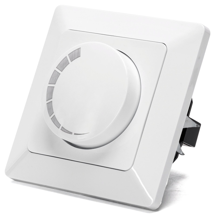Aigostar - Drejelig lysdæmper 110W/230V hvid