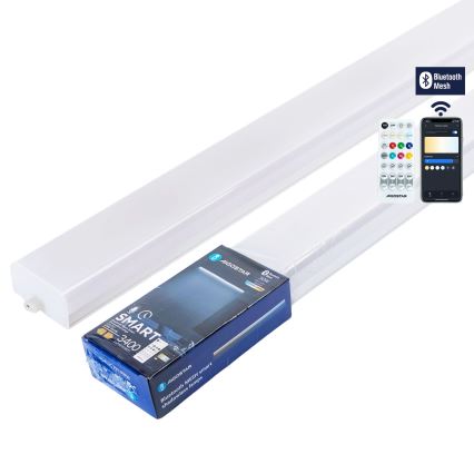 Aigostar - LED dæmpbar lysstofrørsarmatur MESH LED/30W/230V 3000-6500K + med fjernbetjening