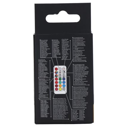 Aigostar - LED RGBW dæmpbar pære GU10/6W/230V 3000K + fjernbetjening