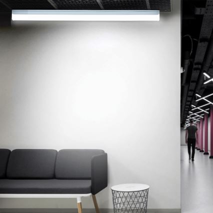 Aigostar - Dæmpbar LED-rørarmatur MESH LED/18W/230V 3000-6500K + fjernbetjening