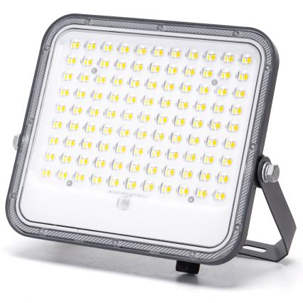 Aigostar - LED Dæmpbar solcelledrevet reflektor LED/150W/3,4V 3000/4000/6500K IP66 12000 mAh + fjernbetjening