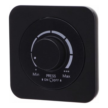Aigostar - Dæmper med ramme 250V/10A sort