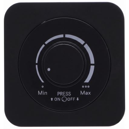 Aigostar - Dæmper med ramme 250V/10A sort