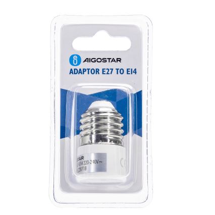 Aigostar - E27 til E14-adapter
