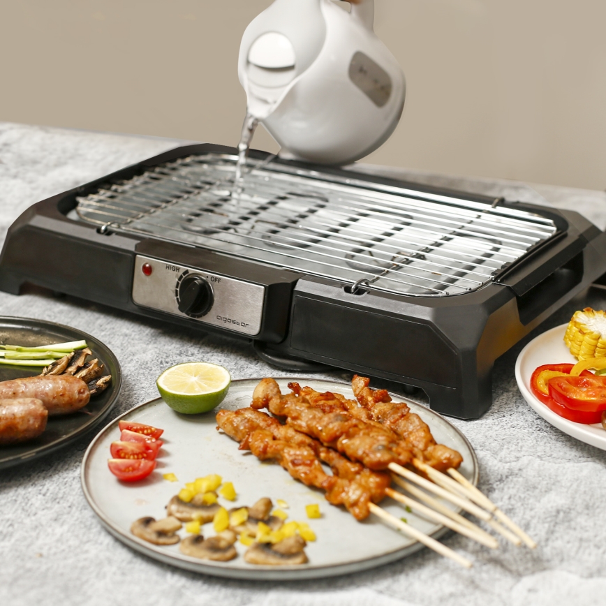 Aigostar - Elektrisk bordgrill 2000W/230V