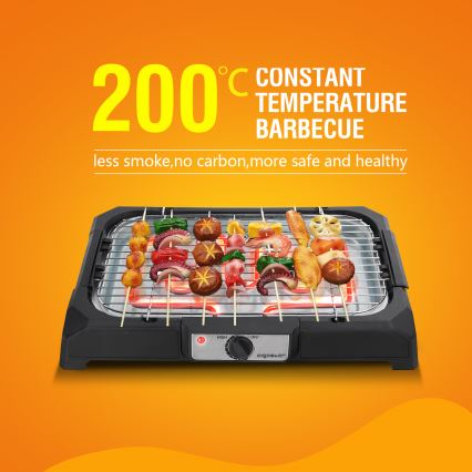 Aigostar - Elektrisk bordgrill 2000W/230V