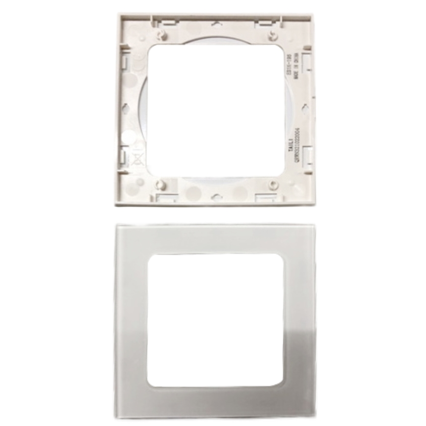 Aigostar - Enkel glasramme, hvid