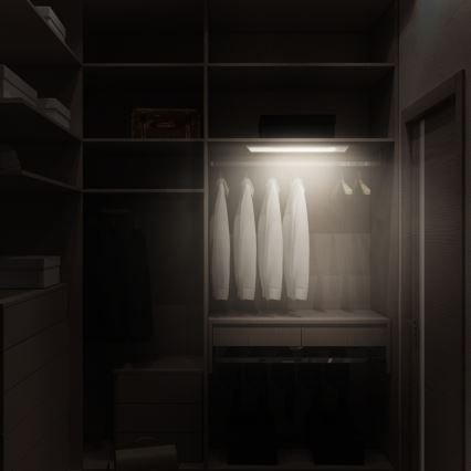 Aigostar - Genopladelig LED møbelbelysning med sensor LED/1,5W/5V 6500K