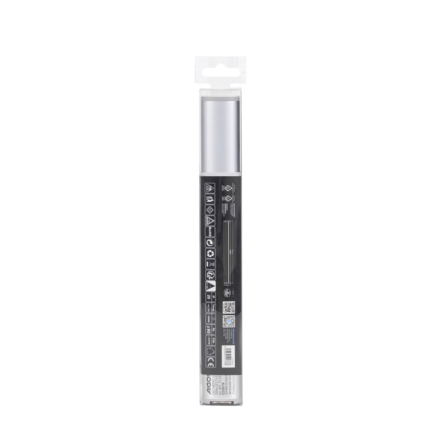 Aigostar - Genopladelig LED møbelbelysning med sensor LED/4W/5V 6500K