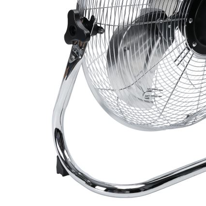 Aigostar - Gulvventilator 100 W/230 V, Ø 54 cm, forkromet