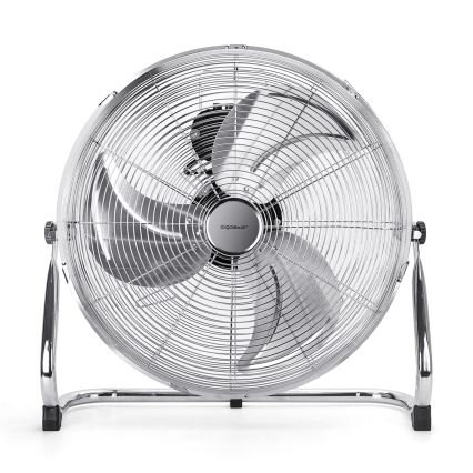 Aigostar - Gulvventilator 100W/230V 51 cm skinnende krom