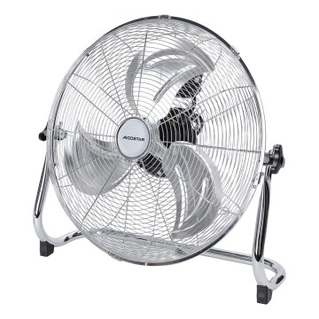 Aigostar - Gulvventilator 100W/230V, Ø 54 cm, blank krom