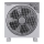 Aigostar - Gulvventilator 35W/230V Ø 30 cm hvid/grå
