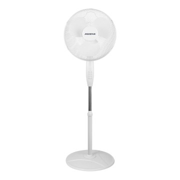 Aigostar - Gulvventilator 40W/230V 123 cm hvid