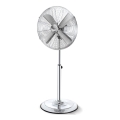 Aigostar - Gulvventilator 50W/230V 44,8 cm blank krom