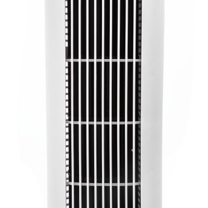 Aigostar - Gulvventilator 50W/230V hvid + fjernbetjening