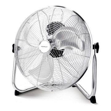 Aigostar - Gulvventilator 60W/230V 44,5 cm skinnende krom