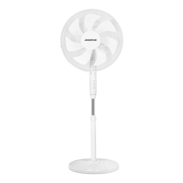Aigostar - Gulvventilator 60W/230V hvid