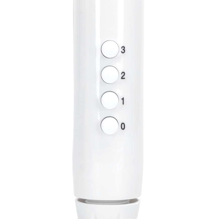 Aigostar - Gulvventilator 60W/230V hvid