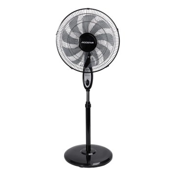 Aigostar - Gulvventilator 60W/230V sort