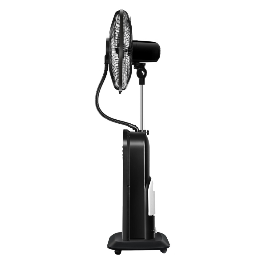 Aigostar - Gulvventilator med støveffekt 95W/230V sort/grå + fjernbetjening