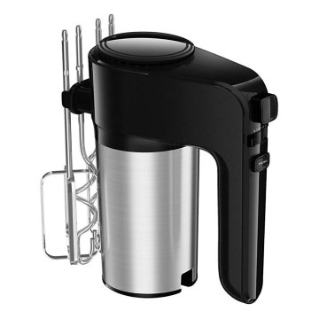 Aigostar - Håndmixer 300W/230V sort/mat krom