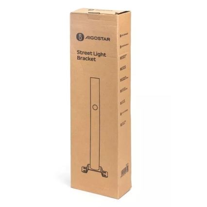Aigostar - Holder til gadelampe 48,9 cm sort