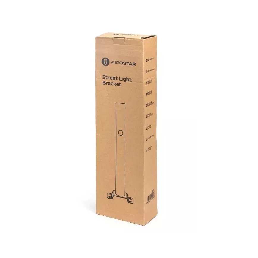 Aigostar - Holder til gadelampe 48,9 cm sort