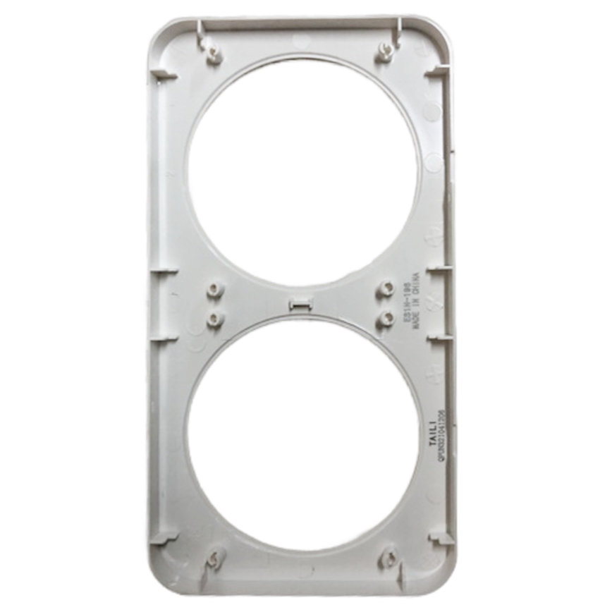 Aigostar - Dobbelt plastramme, hvid