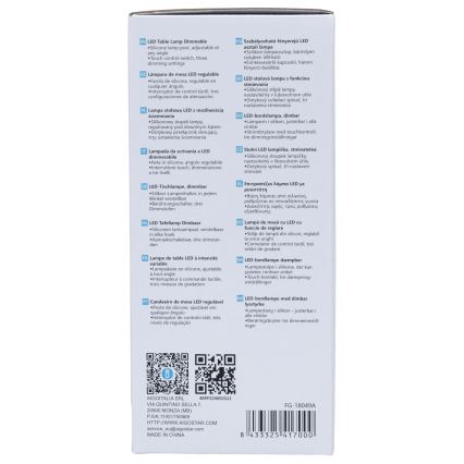 Aigostar - LED bordlampe dæmpbar LED/4W/5V 4000K