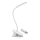 Aigostar - LED bordlampe dæmpbar og genopladelig med klemme LED/2,5W/5V 1200mAh hvid