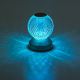Aigostar - LED bordlampe m. RGB-farver dæmpbar og genopladelig LED/1W/5V 1800 mAh 13,5 cm + fjernbetjening