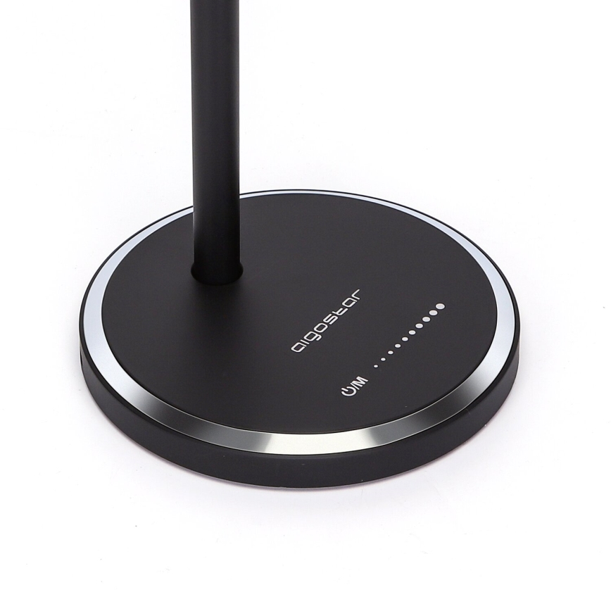 Aigostar - LED bordlampe m. touch-funktion dæmpbar LED/8W/230V 3000-6000K sort